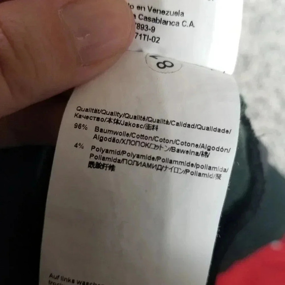 HUGO Boss Black Green Crewneck  Cotton L - Picture 5 of 11